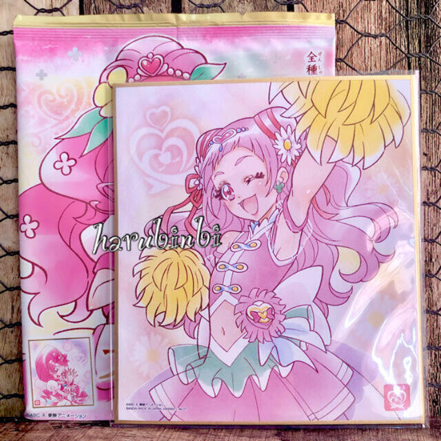 BANDAI(バンダイ)のキュアエール  プリキュア　色紙ＡＲＴ　ノーマル　色紙アート エンタメ/ホビーのコレクション(印刷物)の商品写真