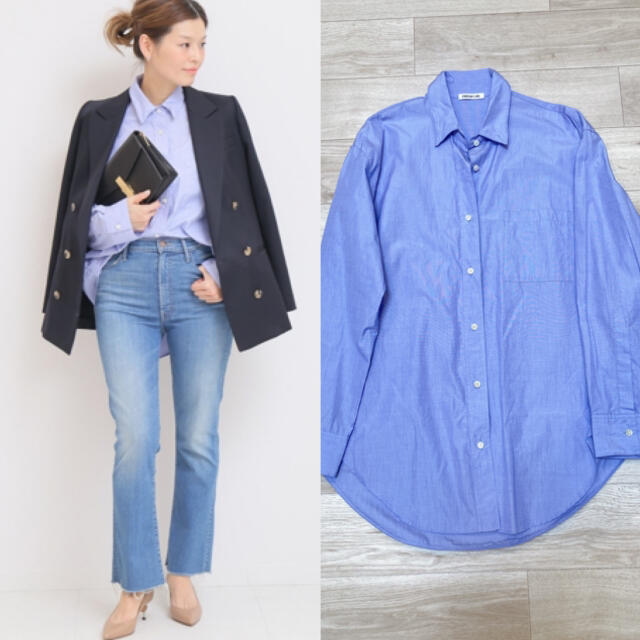 DEUXIEME CLASSE(ドゥーズィエムクラス)のドゥーズィエムクラス Big Washシャツ　EVERYDAY I LIKE. レディースのトップス(シャツ/ブラウス(長袖/七分))の商品写真