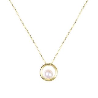 ジュエリーツツミ(JEWELRY TSUTSUMI)のK10ゴールド　アコヤ真珠ネックレス（6㎜）(ネックレス)