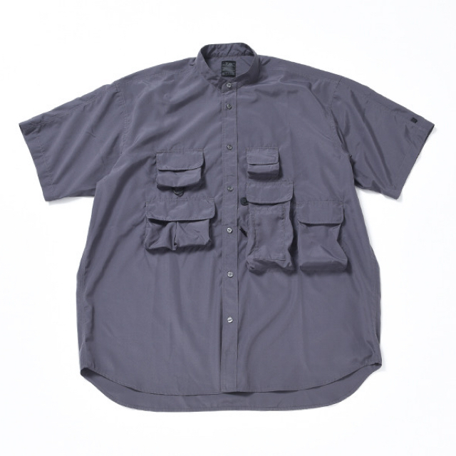 DAIWA PIER 39 S/S SHIRT Bshop 別注 GREY Mトップス