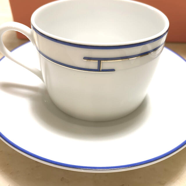 Hermes(エルメス)のエルメス　カップ&ソーサ　2客 インテリア/住まい/日用品のキッチン/食器(グラス/カップ)の商品写真