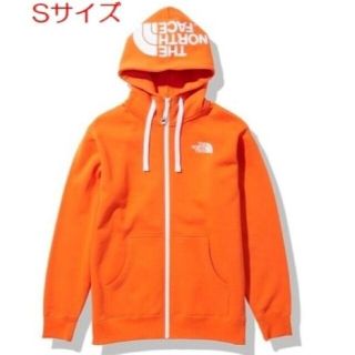 ザノースフェイス(THE NORTH FACE)のノースフェイス パーカー オレンジ Sサイズ(パーカー)