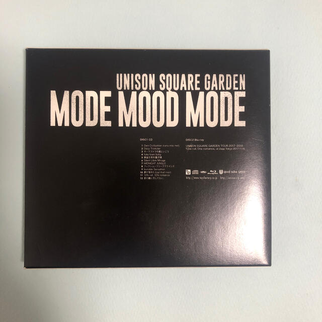 UNISON SQUARE GARDEN(ユニゾンスクエアガーデン)のMODE MOOD MODE（初回限定盤A） エンタメ/ホビーのCD(ポップス/ロック(邦楽))の商品写真