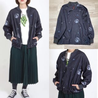 新品　marble sud ギャラクシー　宇宙　ブルゾン(ブルゾン)