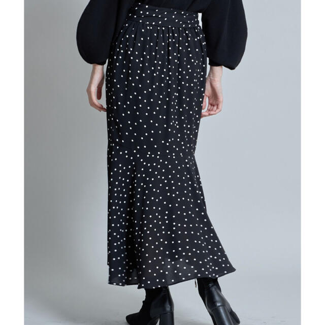 【完売品】&. NOSTALGIAドットマーメイドスカート レディースのスカート(ロングスカート)の商品写真