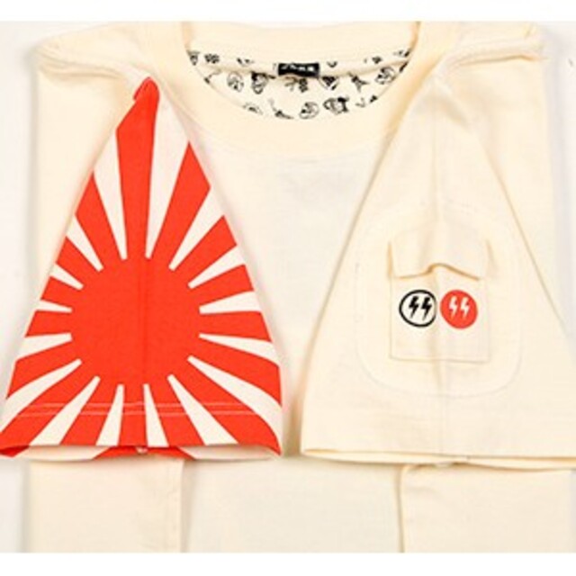 TEDMAN(テッドマン)のｶﾐﾅﾘﾓｰﾀｰｽ/刀/Tｼｬﾂ/白/kmt-218/ﾃｯﾄﾞﾏﾝ メンズのトップス(Tシャツ/カットソー(半袖/袖なし))の商品写真