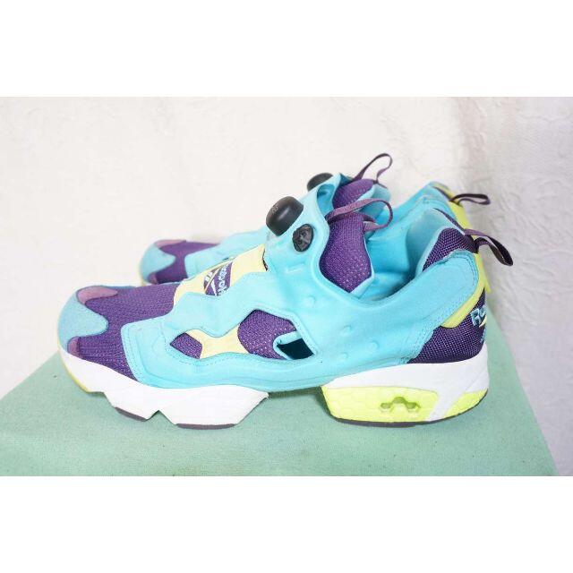 Reebok(リーボック)のPUMP FURY OG インスタポンプフューリーネオンブルー28cm メンズの靴/シューズ(スニーカー)の商品写真