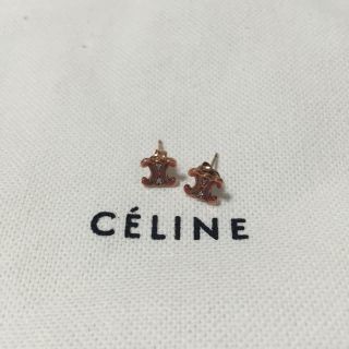 セリーヌ(celine)のセリーヌ ピアス ピンクゴールド(ピアス)