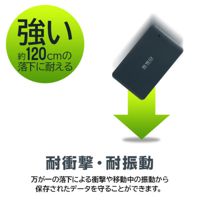 Logitec ポータブルSSD 480GB 1