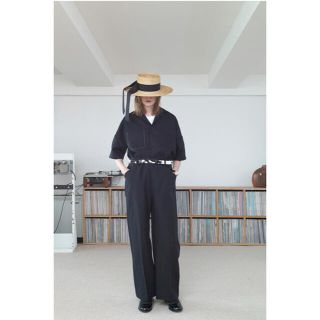 サンシー(SUNSEA)のSUNSEA UNFINISHED HAT ストローハット　3(ハット)