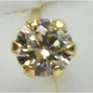 【新品】K18 ゴールド 合計 0.15ct ダイヤモンド ピアス(ピアス)