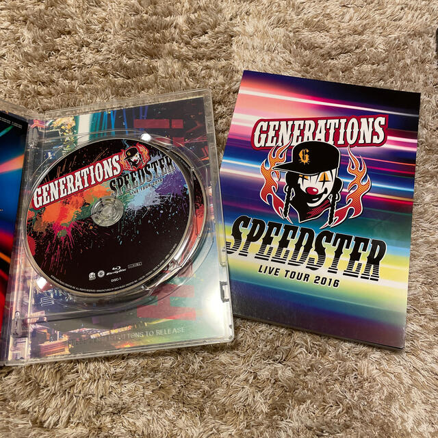 GENERATIONS(ジェネレーションズ)のGENERATIONS LIVE DVD SPEED STAR エンタメ/ホビーのDVD/ブルーレイ(ミュージック)の商品写真