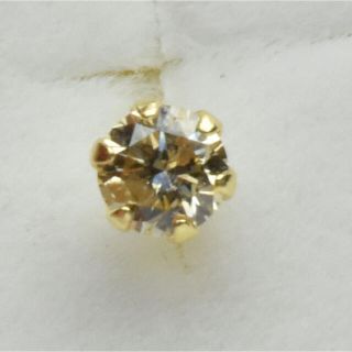 【新品】K18 ゴールド 合計 0.15ct ダイヤモンド ピアス(ピアス)