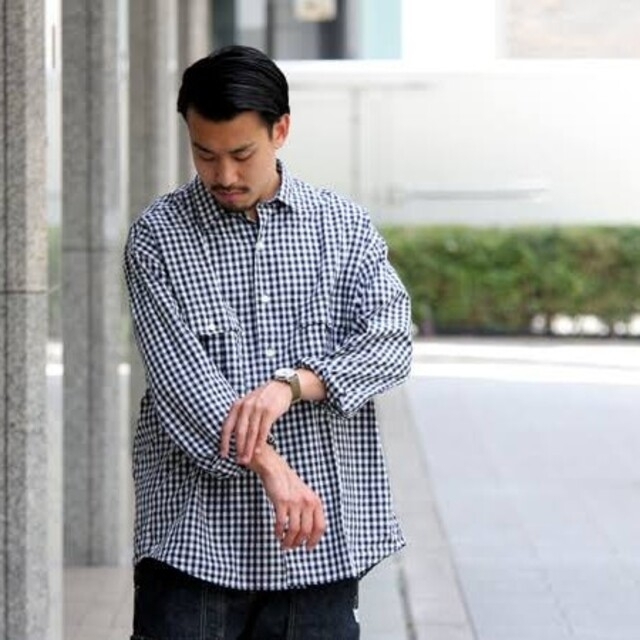 値下げ中 PORTER CLASSIC 19SS ROLL UP SHIRT