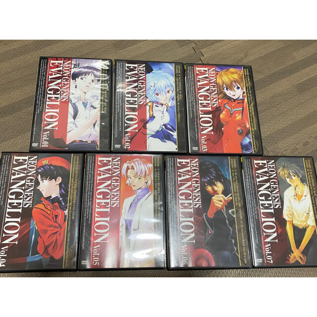 エヴァンゲリオン/Evangelion アニメ DVDセット Vol.01〜07