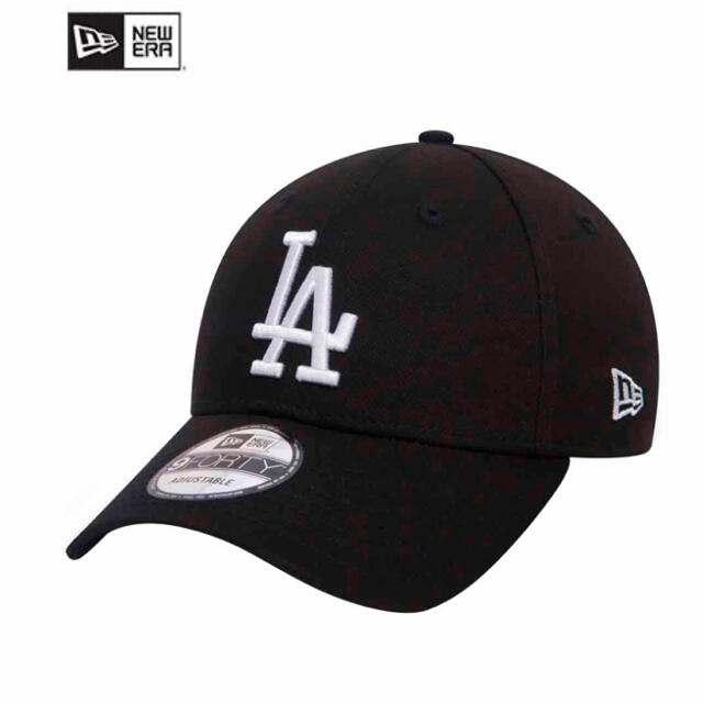 NEW ERA(ニューエラー)のNEW ERA ニューエラ キャップ ＬＡ ドジャース 黒 black ブラック メンズの帽子(キャップ)の商品写真