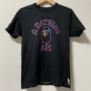 アベイシングエイプ(A BATHING APE)のA Bathing Ape リバーシブルネオンサインカレッジTシャツ NIGO期(Tシャツ/カットソー(半袖/袖なし))