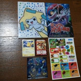 クリアファイルポケットモンスター　ジラーチデュエルマスターズ　閃神兵ラウゼス(キャラクターグッズ)