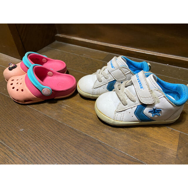 CONVERSE(コンバース)のスニーカー👟サンダル キッズ/ベビー/マタニティのベビー靴/シューズ(~14cm)(スニーカー)の商品写真