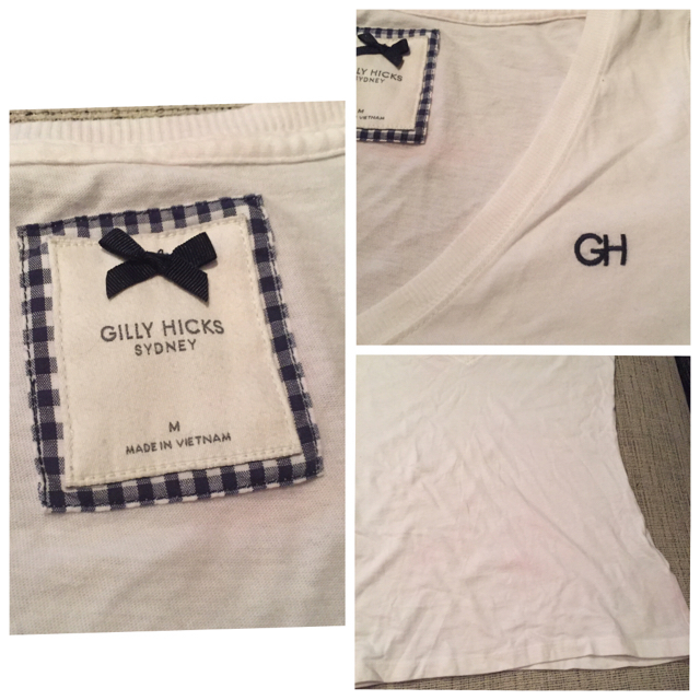 Gilly Hicks(ギリーヒックス)の訳あり！GH ロゴT-シャツ レディースのトップス(Tシャツ(半袖/袖なし))の商品写真