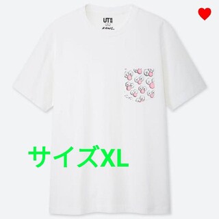 ユニクロ(UNIQLO)の【新品】ユニクロ x Kaws セサミポケットTシャツ(Tシャツ/カットソー(半袖/袖なし))