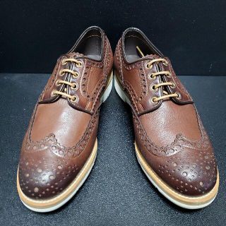 サントーニ(Santoni)のサントーニ（Santoni） イタリア製革靴 茶 UK8.5(ドレス/ビジネス)