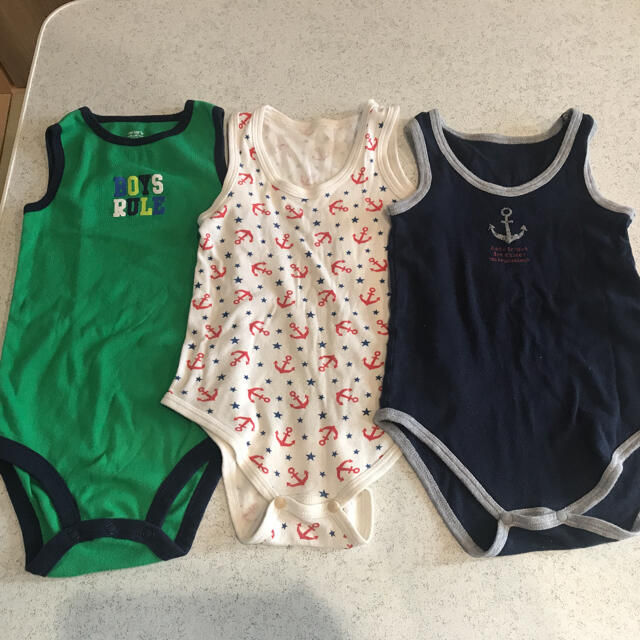 carter's(カーターズ)の肌着ロンパース　90 キッズ/ベビー/マタニティのキッズ服男の子用(90cm~)(下着)の商品写真