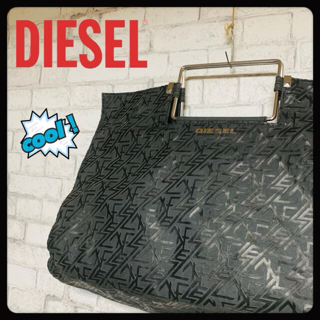 DIESEL(ディーゼル)のまたたび様専用【大容量】DIESEL ディーゼル/ハンドバッグ ビッグ 総柄  メンズのバッグ(その他)の商品写真