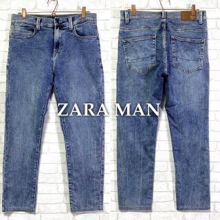 ザラ(ZARA)のZARA MAN ザラ SOFT DENIM ストレッチデニム テーパードW31(デニム/ジーンズ)