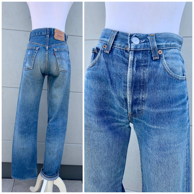 Levi's(リーバイス)のLevi's 501 USA製 W27 ハイウエストデニム レディースデニム レディースのパンツ(デニム/ジーンズ)の商品写真