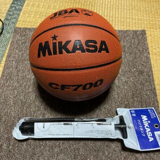 ミカサ(MIKASA)のバスケットボール7号＋ハンドポンプ(バスケットボール)