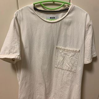 エムエスジイエム(MSGM)のMSGM メンズTシャツ　デニム　XS(Tシャツ/カットソー(半袖/袖なし))