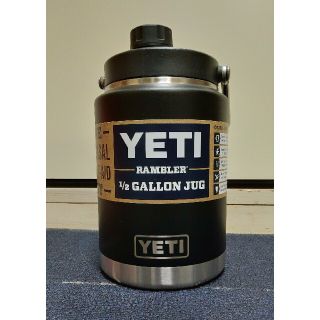 【新品】YETI イエティ Rambler ハーフガロンジャグ ブラック(その他)