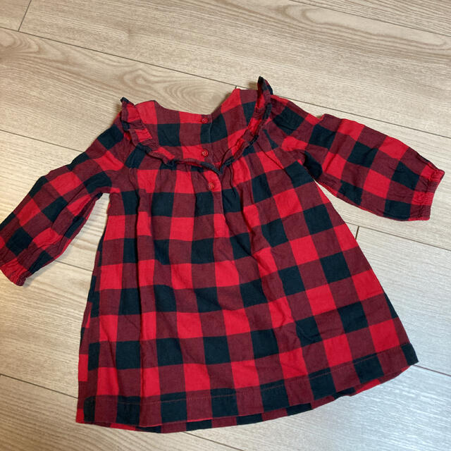 babyGAP(ベビーギャップ)のワンピース ロンパース 80 トップス チュニック babyGAP キッズ/ベビー/マタニティのベビー服(~85cm)(ワンピース)の商品写真