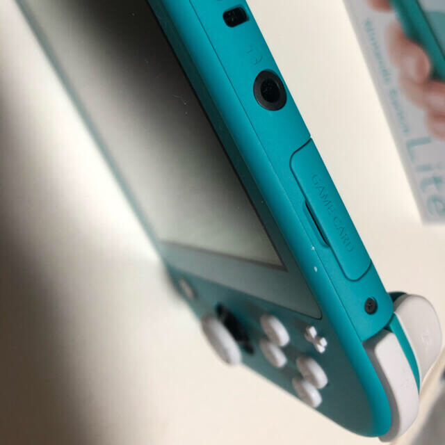 Nintendo ターコイズの通販 by （´-`）.｡oO｜ラクマ Switch Lite 正規品安い