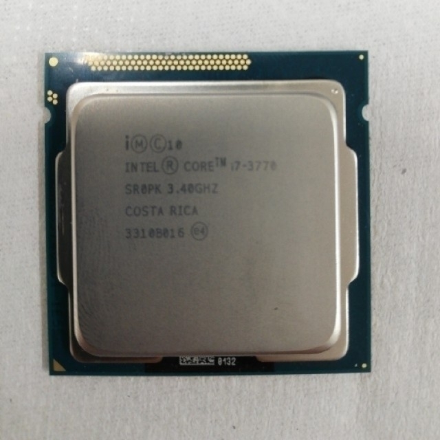 intel CPU core i7-3770