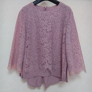 アドーア(ADORE)の【daisy様専用】アドーア■ADORE■スカラップレースブラウス(訳あり)(シャツ/ブラウス(長袖/七分))