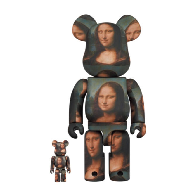 BE@RBRICK LEONARD DE VINCI Mona Lisa