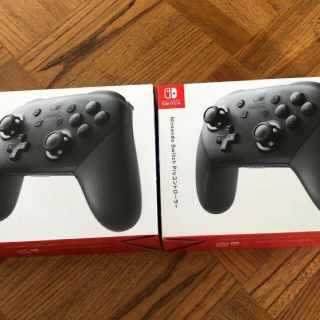 ニンテンドースイッチ(Nintendo Switch)のSWITCH PROコントローラー　プロコン　プロコントローラー　2個(その他)