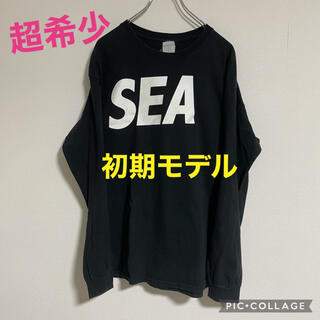 ロンハーマン(Ron Herman)の超希少！初期モデル！wind and sea ロンT ブラック(Tシャツ/カットソー(七分/長袖))