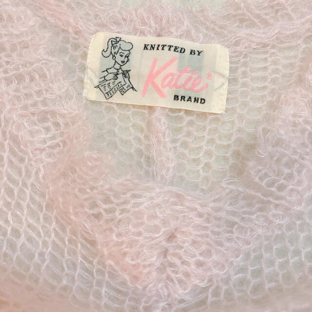 Katie(ケイティー)のః katie PUNKY PUNKY v neck knit PINK  レディースのトップス(ニット/セーター)の商品写真