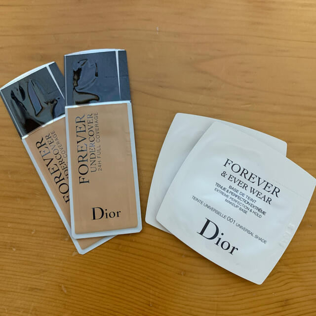 Dior(ディオール)のディオールスキン フォーエヴァー＆エヴァーベース フォーエヴァーアンダーカバー コスメ/美容のキット/セット(サンプル/トライアルキット)の商品写真