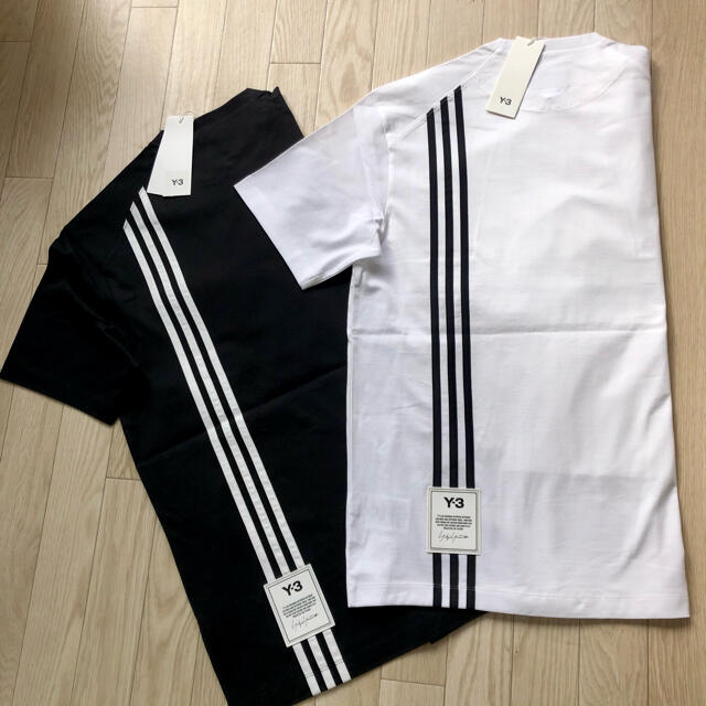 新品 Y-3 Tシャツ adidas アディダス 3ストライプス