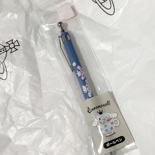 サンリオ(サンリオ)の♡シナモロールカフェ ボールペン♡ エンタメ/ホビーのおもちゃ/ぬいぐるみ(キャラクターグッズ)の商品写真