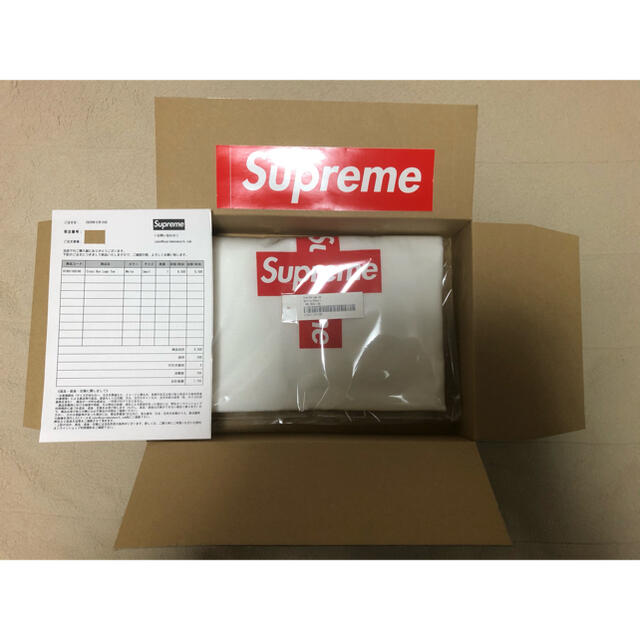 supreme シュプリーム Cross Box Logo Tee Tシャツ