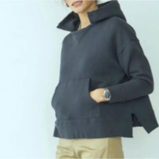 シー(SEA)のSea vintage スウェット　パーカー　ネイビー (パーカー)