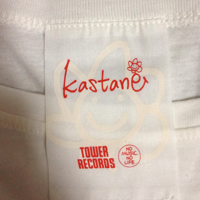 Kastane(カスタネ)のkastane＊タワレココラボTシャツ レディースのトップス(Tシャツ(半袖/袖なし))の商品写真