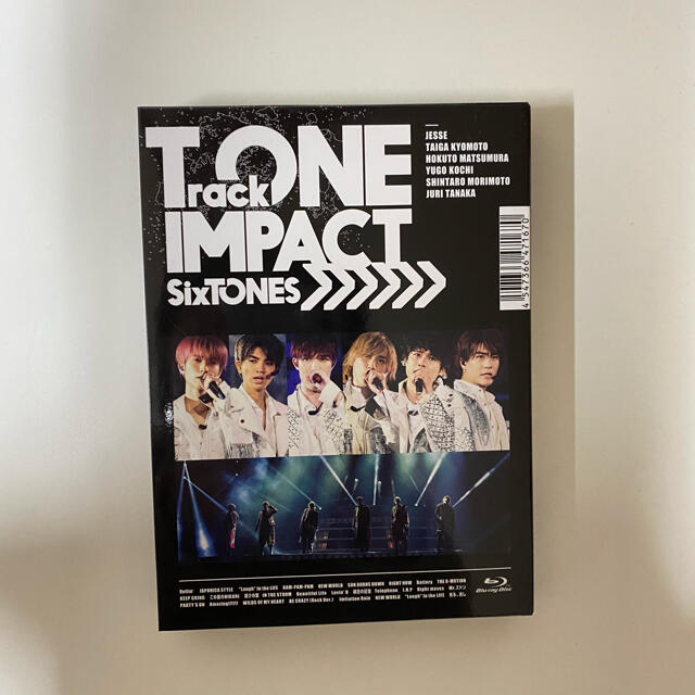 SixTONES TrackONE -IMPACT- 初回盤 Blu-ray