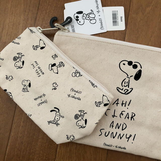 Snoopy スヌーピー ユニクロ コラボ ポーチセット ホワイト Peanuts ピーナッツの通販 By Miu S Shop スヌーピー ならラクマ