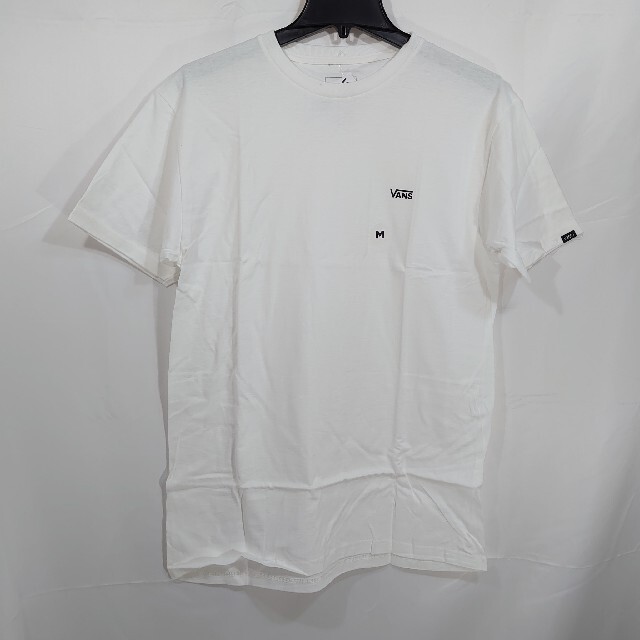 VANS(ヴァンズ)の【M】VANS バンズ/半袖Tシャツ/レフトチェストロゴ/ホワイト メンズのトップス(Tシャツ/カットソー(半袖/袖なし))の商品写真